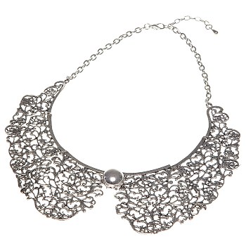 collier metallique ras de cou col claudine